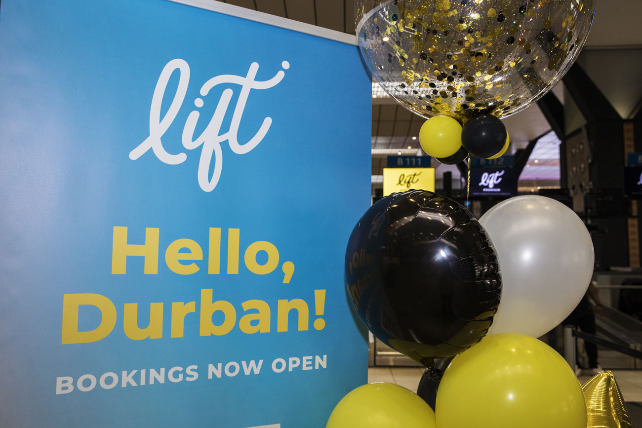 LIFT launches flights between Durban - Cape Town